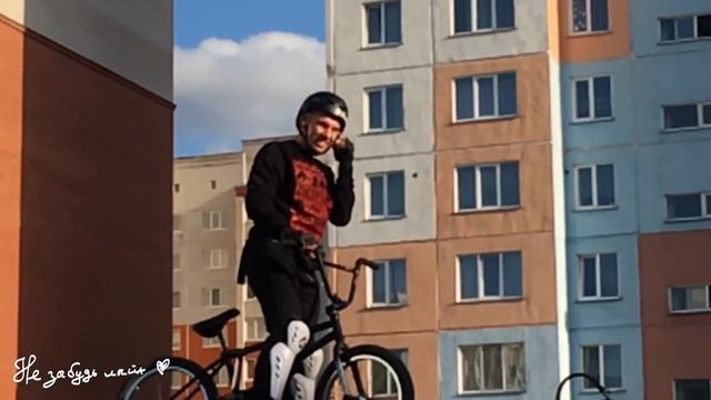Сделал ванети с гаража на bmx и остался жив! смотреть онлайн