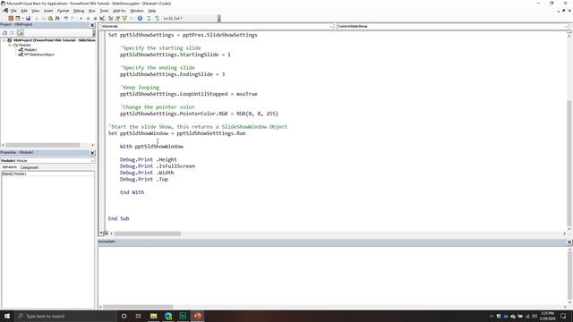 Working With the Slide Show Object in PowerPoint VBA смотреть онлайн
