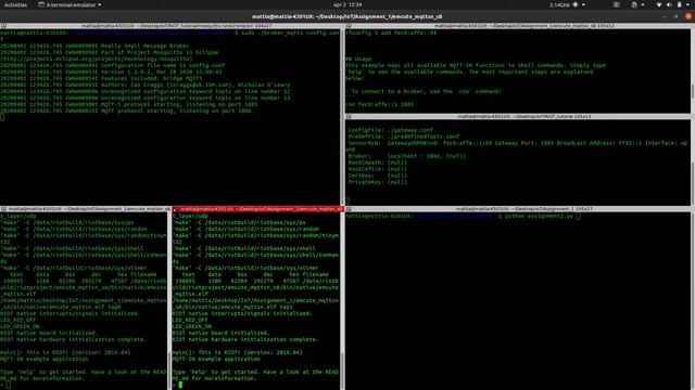 IoT 2020 Second Assignment - MQTT-SN to MQTT bridge using Python and Riot OS смотреть онлайн