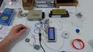 Подключение кодовой панели Atis AK-601, Tantos, и замка электромеханического, электромагнитного.