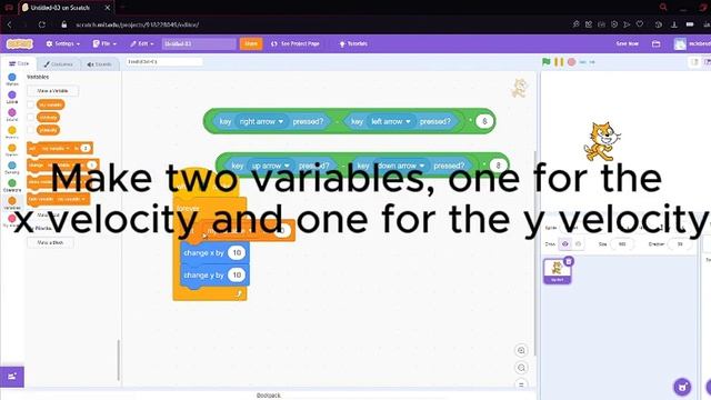 How To Make A SMOOTH MOVEMENT System In SCRATCH смотреть онлайн