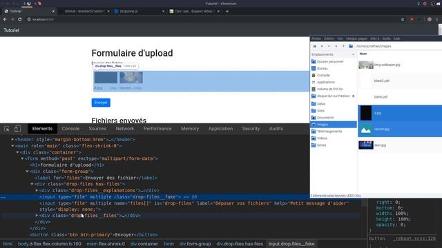 Tutoriel JavaScript : Custom Element : drop-files смотреть онлайн