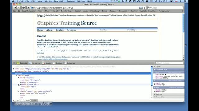 Test CSS and HTML with Safari 4's Hidden Developer Tools смотреть онлайн