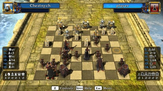 4K Battle vs Chess I Brilliant knight !!! смотреть онлайн
