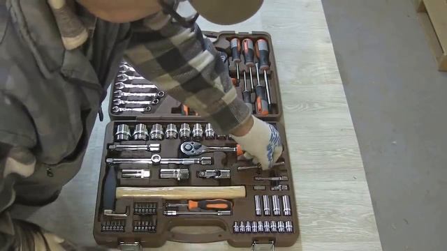 Набор ключей для мастерской. Nut key set woodworking. смотреть онлайн