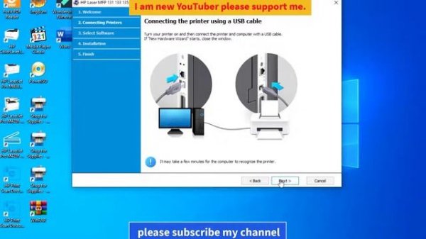 HP Laser MFP 135a, 135r, 135w, 135ag, 135wg printar Driver free Download setup and install 2022.