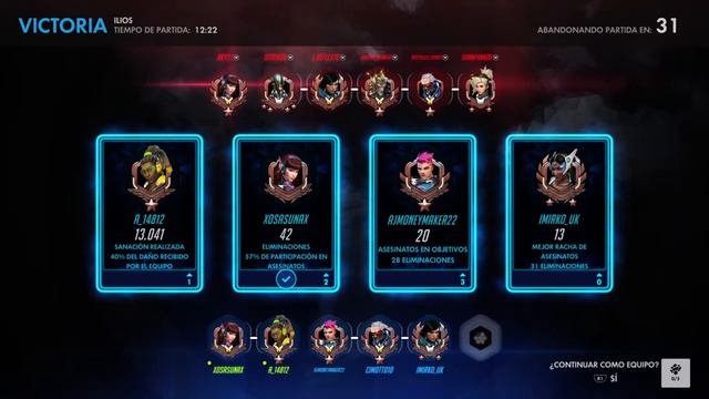 Quintuple y meca | Ulti diva | Overwatch смотреть онлайн