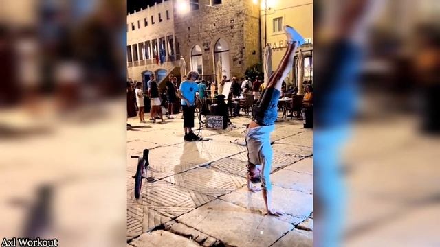 Amazed people with Calisthenics/Street Workout #reaction смотреть онлайн