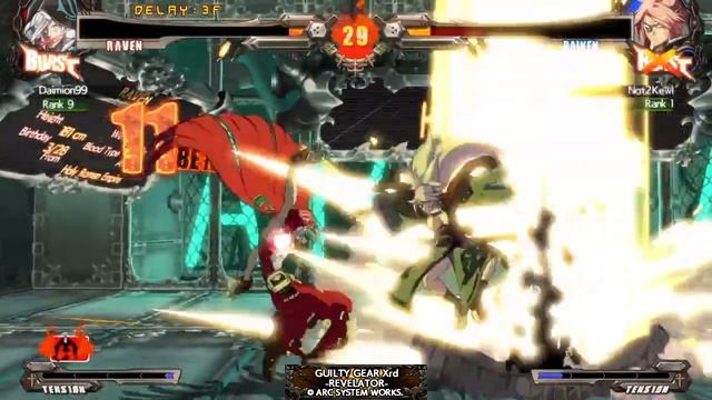 Guilty Gear Xrd -Revelator 2 My favorite Match :]] смотреть онлайн