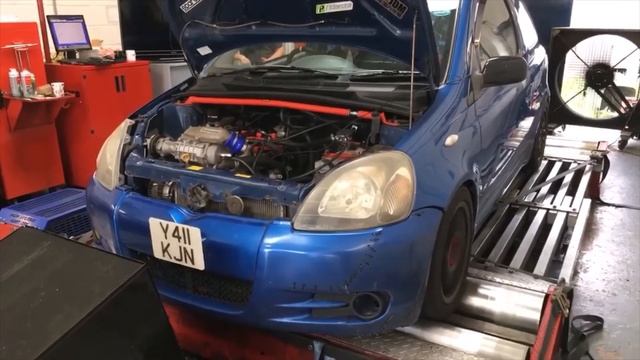 Yaris Supercharger with MaxxECU смотреть онлайн