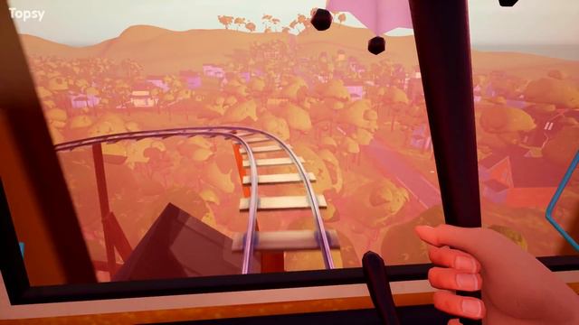 Hello Neighbor Alpha 4 Вагонетка едет назад смотреть онлайн