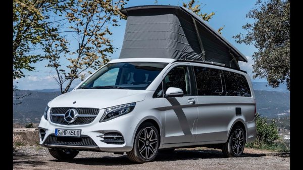 2020 Mercedes V-Class Marco Polo 300 d - роскошный автофургон.