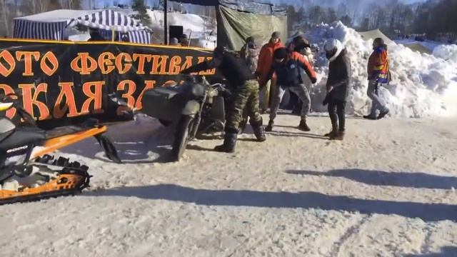 РУССКАЯ ЗАСТАВА ЗИМА #СНЕГОХОДЫ смотреть онлайн