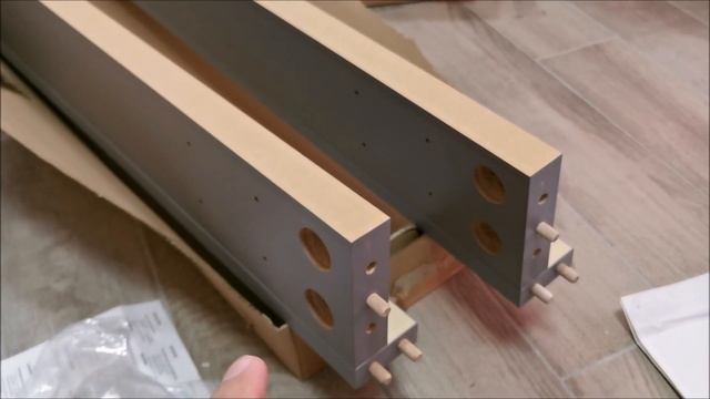 Assembling IKEA furniture - MALM - bed frame & drawers + LUROY Slatted base + HOVAG Spring mattress смотреть онлайн