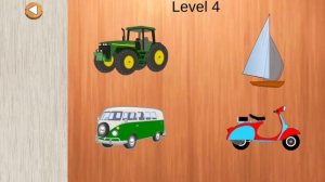 Vehicles puzzle game - Vehicles Puzzles For Toddlers