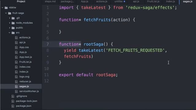fff6-09 Root Saga and Generator Functions - Learn Redux Saga Tutorial смотреть онлайн