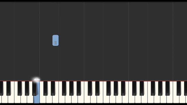 BabyTV - Hole In The Middle Of The Sea Slow EASY Medium 4K Piano Tutorial смотреть онлайн