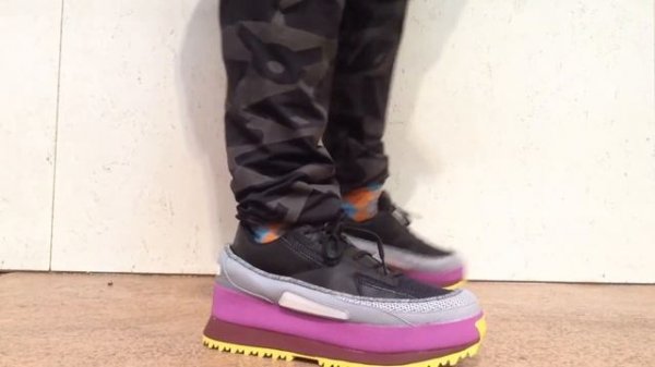 on feet Raf Simons x adidas platform lace ss15