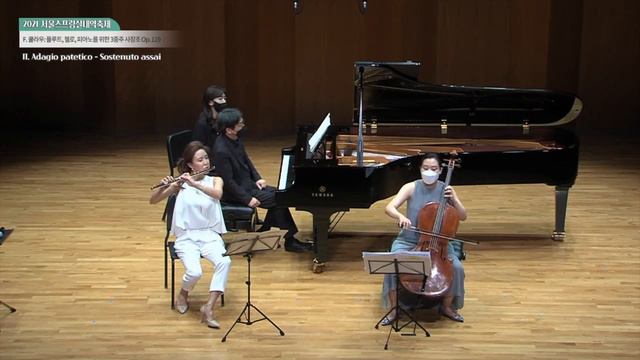 Kuhlau Trio for Flute, Cello and Piano in G Major Op.119 - #JasmineChoi #flute #flutist смотреть онлайн