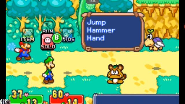 Desert's Ship. Mario & Luigi: Superstar Saga [2003] (GBA) Walkthrough #26 russian commentary смотреть онлайн