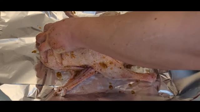 Гусь к празднику запечённый в фольге , простой и вкусный рецепт ??? смотреть онлайн