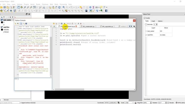 Python GIS - Change Raster Values (GDAL) смотреть онлайн