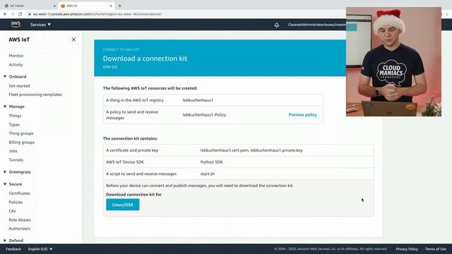 Das Cloud Maniacs Advents-Special: Wir bauen ein IoT Lebkuchenhaus! | Teil 2: Das IoT Onboarding смотреть онлайн