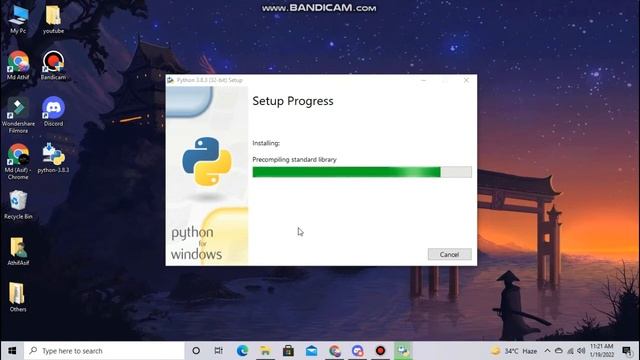 Setup and install python 3.8 | Coding Factory смотреть онлайн