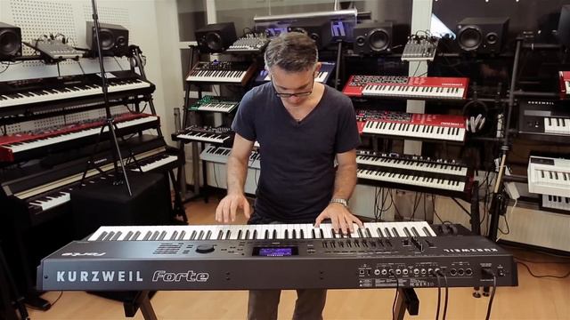 Test Drive: Kurzweil Forte stage piano смотреть онлайн