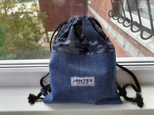 Как сшить детский мешок-рюкзак быстро и легко.