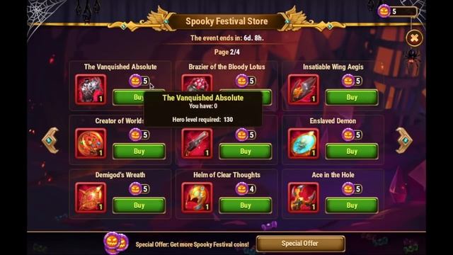 Spooky Festival Halloween Event 2020 | Hero Wars Central смотреть онлайн