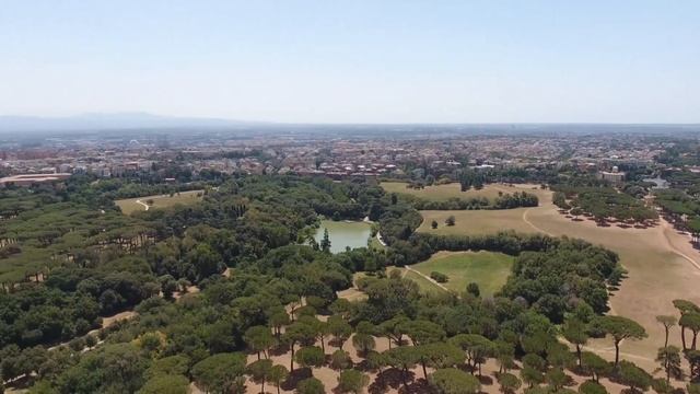 InFlight History - Villa Doria Pamphili (Rome) footage by Dji Phantom 4 Drone смотреть онлайн