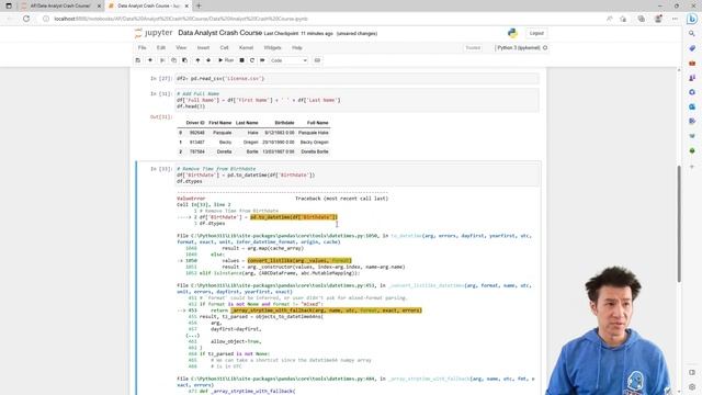 Data Cleaning In Python Pandas (Beginners Data Analyst Tutorial) смотреть онлайн