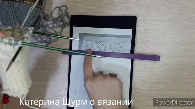 МК ВАРЕЖКИ С ЖАККАРДОМ, 2 часть, с Катериной Шурм, для начинающих, #варежкиспицами