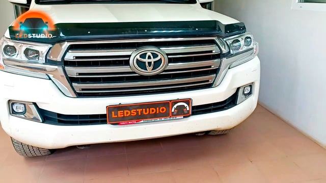 Toyota Land Cruiser 200 замена модулей KOITO на LEDSTUDIO смотреть онлайн