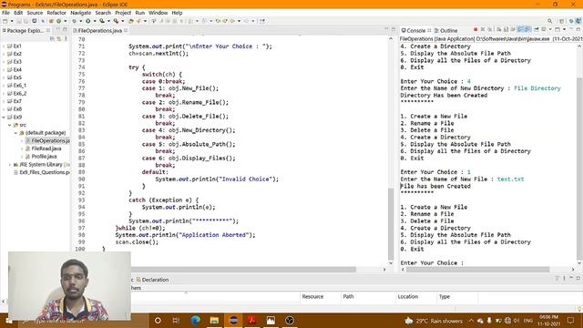 Java Programming for Beginners (File Handling) смотреть онлайн