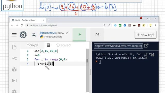 python • Calculer la moyenne d'une liste • lycée • algorithmique SNT • Tombé au bac 2023 Polynésie смотреть онлайн