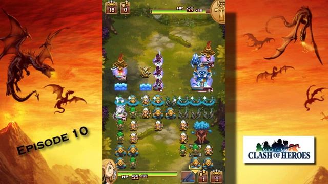 "Might & Magic: Clash of Heroes" (DS) Walkthrough 10 - Puzzles смотреть онлайн