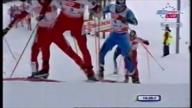 2009/10 combinata 10 km Lahti/2 - Manninen, Gottwald, Lamy Chappuis смотреть онлайн