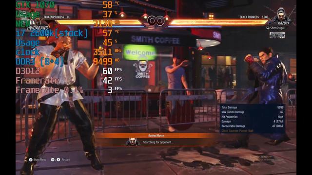 Tekken8 Benchmarking On Potato PC :(