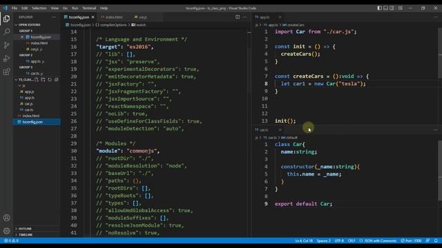 קורס TYPESCRIPT? - חלק ה' - מחלקות ועבודה בשיטת המודולים IMPORT, EXPORT ? смотреть онлайн