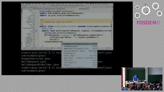 FOSDEM 2017 - gRPC 101 - building fast and efficient microservices.mp4 смотреть онлайн