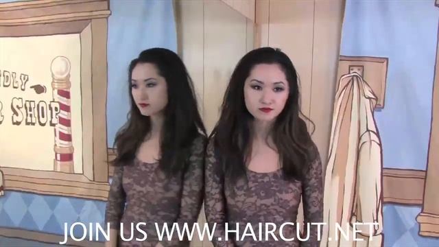 HAIRCUT.NET COMMERCIAL FREE SHAVE MOLLY DVD 284 HAIRCUT.NET