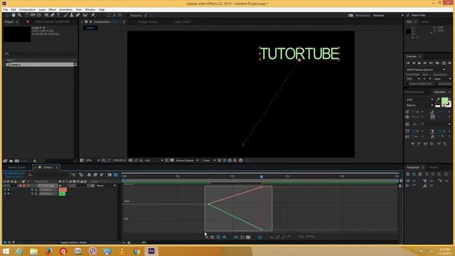 After Effects Tutorial - Lesson 11 - Keyframe types and Graph for Motion Control смотреть онлайн