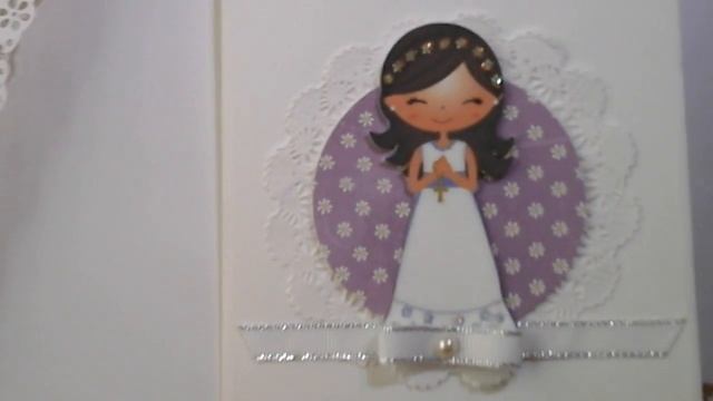 First Communion money pocket card. Tarjeta Primera Comunion con bolsillo p dinero смотреть онлайн