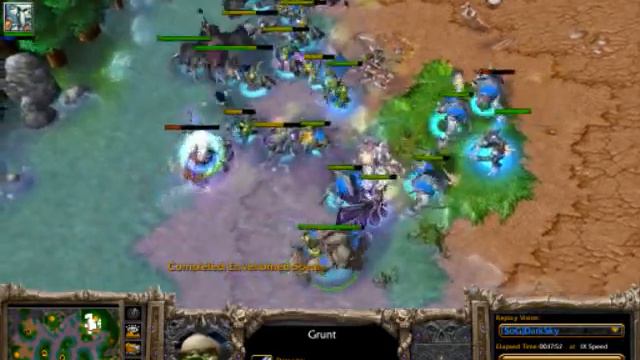 Warcraft III: The Frozen Throne, SoG]DarkSky video compilation смотреть онлайн