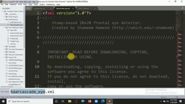 "Eye Detection Using Python & Opencv" | KNOWLEDGE DOCTOR | Mishu Dhar смотреть онлайн