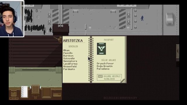 EVRAKLAR LÜTFEN | Papers Please #1 смотреть онлайн