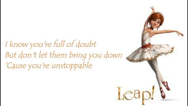 Unstoppable Lyrics Video - Camila Mora (From the movie ''Leap!'') смотреть онлайн