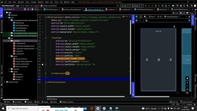 How to Make a Video Player App in Android Studio? | Android Projects | GeeksforGeeks смотреть онлайн